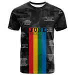 Juneteenth 2026 Black History T shirt Freedom Quotes Collage