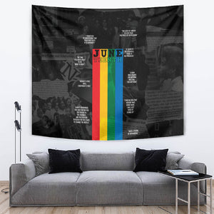 Juneteenth 2026 Black History Tapestry Freedom Quotes Collage