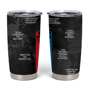 Juneteenth 2026 Black History Tumbler Cup Freedom Quotes Collage