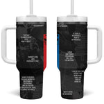 Juneteenth 2026 Black History Tumbler With Handle Freedom Quotes Collage