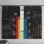 Juneteenth 2026 Black History Window Curtain Freedom Quotes Collage