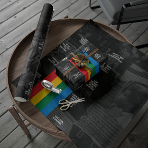 Juneteenth 2026 Black History Wrapping Paper Freedom Quotes Collage