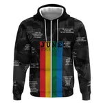 Juneteenth 2026 Black History Zip Hoodie Freedom Quotes Collage