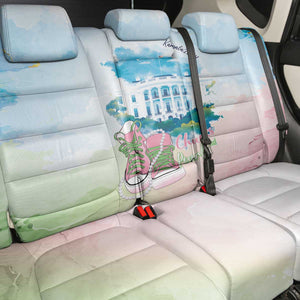 Chucks N Pearls 2024 Back Car Seat Cover Pink Green Rocking The World