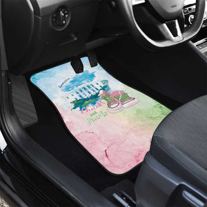 Chucks N Pearls 2024 Car Mats Pink Green Rocking The World