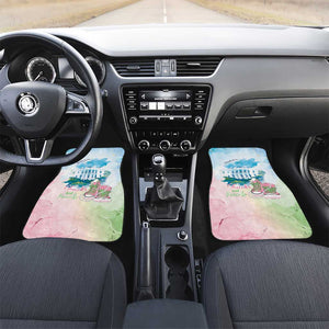 Chucks N Pearls 2024 Car Mats Pink Green Rocking The World