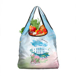 Chucks N Pearls 2024 Grocery Bag Pink Green Rocking The World