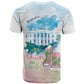 Chucks N Pearls 2024 T shirt Pink Green Rocking The World