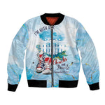 Chucks N Pearls 2024 Bomber Jacket I'm With Her