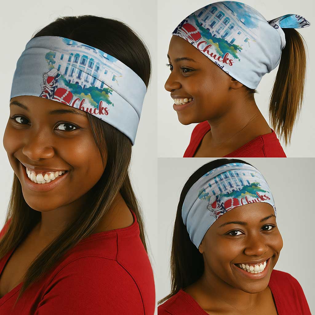 Chucks N Pearls 2024 Neck Gaiter I'm Her LT7
