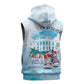 Chucks N Pearls 2024 Sleeveless Zip Hoodie I'm With Her - African Pride