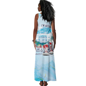 Chucks N Pearls 2024 Tank Maxi Dress I'm With Her