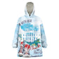 Chucks N Pearls 2024 Wearable Blanket Hoodie I'm With Her