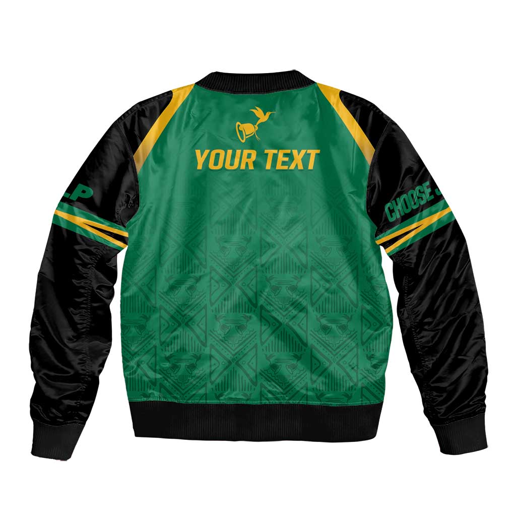 JLP Choose Jamaica Bomber Jacket - African Pride