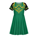 JLP Choose Jamaica Kid Short Sleeve Dress - African Pride
