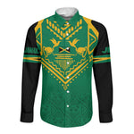 JLP Choose Jamaica Long Sleeve Button Shirt - African Pride