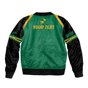 JLP Choose Jamaica Sleeve Zip Bomber Jacket - African Pride