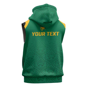 JLP Choose Jamaica Sleeveless Zip Hoodie - African Pride