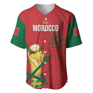 Morocco Football WC2026 Custom Baseball Jersey Atlas Lions - Conquer The World LT7
