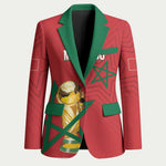 Morocco Football WC2026 Custom Blazer Atlas Lions - Conquer The World - African Pride
