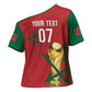 Morocco Football WC2026 Custom Cross Shoulder Shirt Atlas Lions - Conquer The World - African Pride