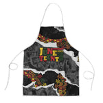 Juneteenth Freedom Day Grunge Ethnic Motif Apron Black History