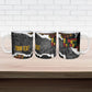 Juneteenth Freedom Day Personalized Grunge Ethnic Motif Ceramic Mug Black History