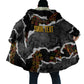 Juneteenth Freedom Day Personalized Grunge Ethnic Motif Cloak Black History