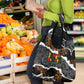 Juneteenth Freedom Day Grunge Ethnic Motif Grocery Bag Black History