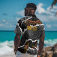 Juneteenth Freedom Day Personalized Grunge Ethnic Motif Hawaiian Shirt Black History