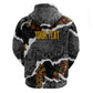 Juneteenth Freedom Day Personalized Grunge Ethnic Motif Hoodie Black History