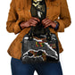 Juneteenth Freedom Day Grunge Ethnic Motif Shoulder Handbag Black History