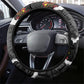Juneteenth Freedom Day Grunge Ethnic Motif Steering Wheel Cover Black History