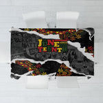 Juneteenth Freedom Day Grunge Ethnic Motif Tablecloth Black History
