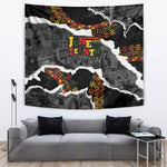 Juneteenth Freedom Day Grunge Ethnic Motif Tapestry Black History