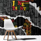 Juneteenth Freedom Day Grunge Ethnic Motif Window Curtain Black History