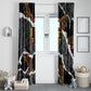 Juneteenth Freedom Day Grunge Ethnic Motif Window Curtain Black History