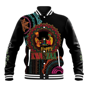 Africa Happy Kwanzaa Baseball Jacket Nguzo Saba