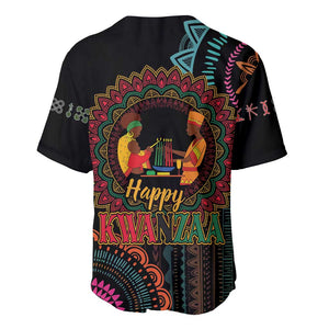 Africa Happy Kwanzaa Baseball Jersey Nguzo Saba