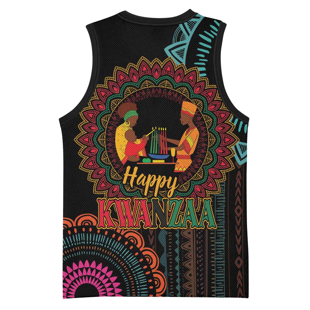Africa Happy Kwanzaa Basketball Jersey Nguzo Saba LT7
