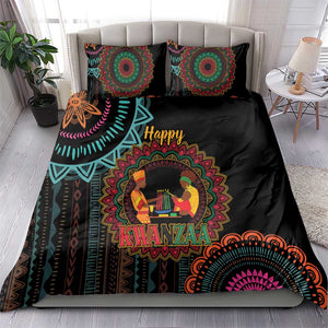 Africa Happy Kwanzaa Bedding Set Nguzo Saba