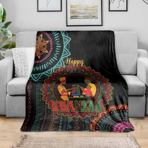 Africa Happy Kwanzaa Blanket Nguzo Saba