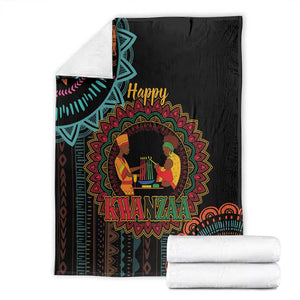 Africa Happy Kwanzaa Blanket Nguzo Saba