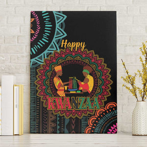 Africa Happy Kwanzaa Canvas Wall Art Nguzo Saba