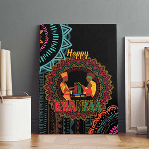 Africa Happy Kwanzaa Canvas Wall Art Nguzo Saba