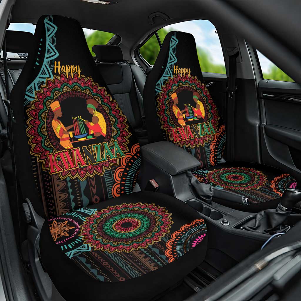 Africa Happy Kwanzaa Car Seat Cover Nguzo Saba