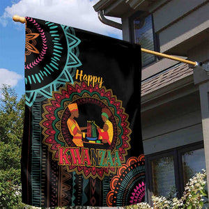 Africa Happy Kwanzaa Garden Flag Nguzo Saba