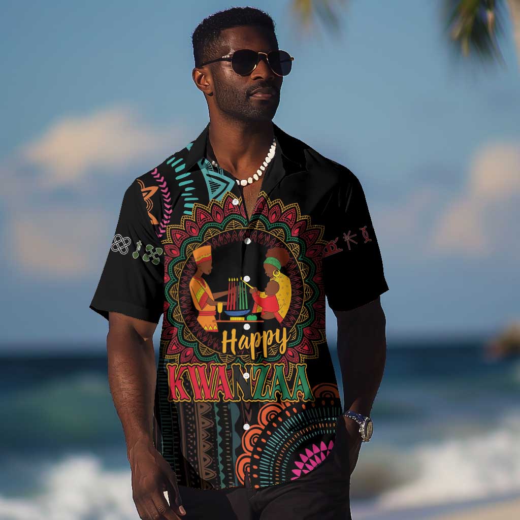 Africa Happy Kwanzaa Hawaiian Shirt Nguzo Saba