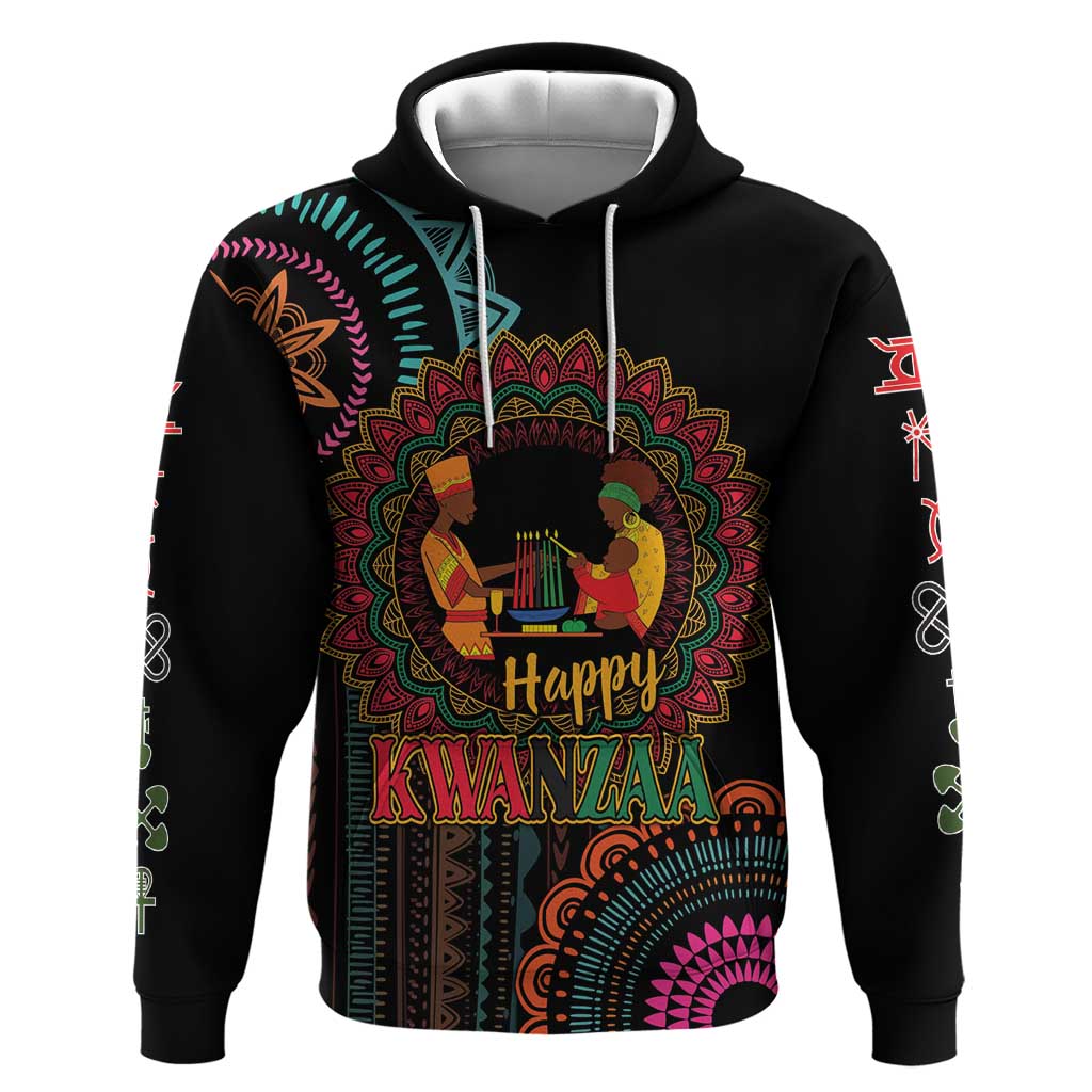 Africa Happy Kwanzaa Hoodie Nguzo Saba