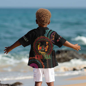 Africa Happy Kwanzaa Kid Hawaiian Shirt Nguzo Saba